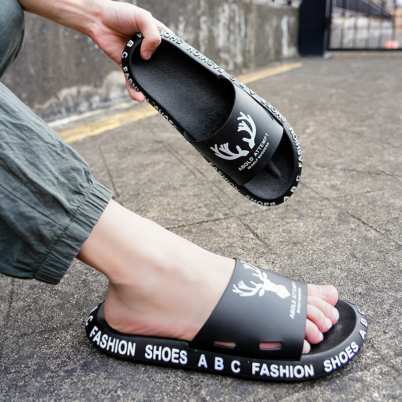 Men's Flip Flops Men Slides Comfort Slides Sandal Slippers Men's Indoor and Outdoor Beach Casual and Comfortable Shoes