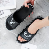 Men's Flip Flops Men Slides Comfort Slides Sandal Slippers Men's Indoor and Outdoor Beach Casual and Comfortable Shoes