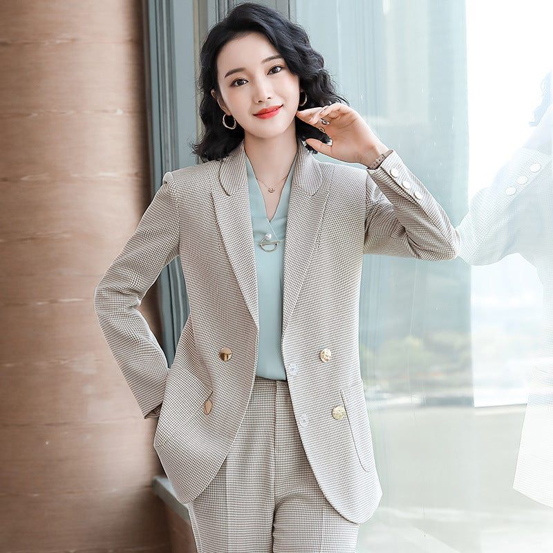 Interview Suit Women's Suit Slim Fit Work Clothes