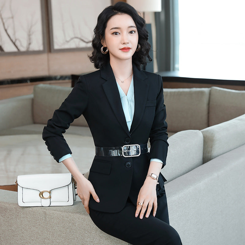 Interview Suit Women's Slim Fit Fashion Autumn and Winter