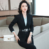 Interview Suit Women's Slim Fit Fashion Autumn and Winter