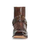 Western Shoes Vintage Embroidered Short Casual Men's Boots