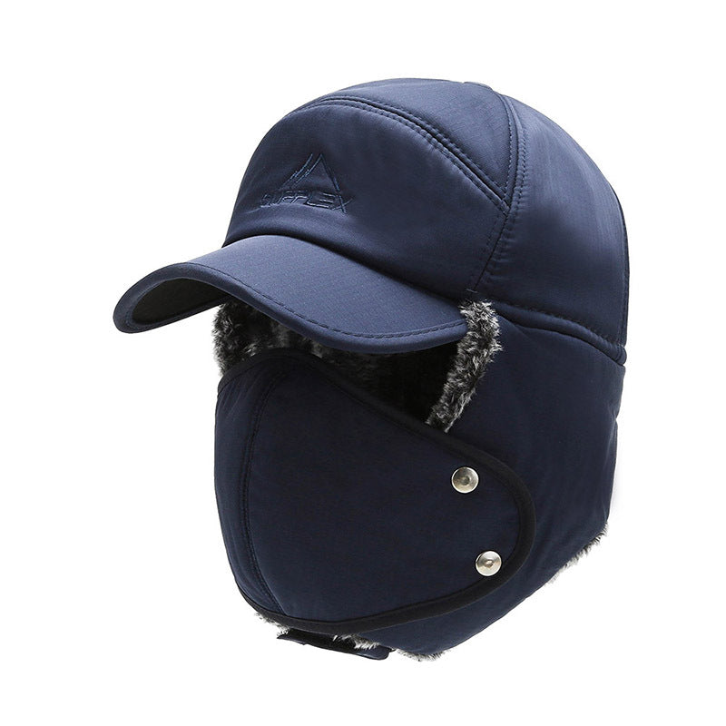 Winter Hats Thickened Warm Earflaps Cap Windproof Outdoor Cycling
