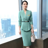 Interview Suit Women's Suit Female Work Clothes
