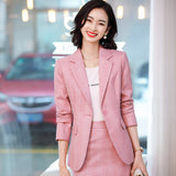 Interview Suit Women's Spring Fashionable Suit Two-Piece Set