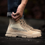 Men's Boots Work Boot Men Casual Hiking Boots Dr. Martens Boots Men's Autumn Breathable Casual Shoes