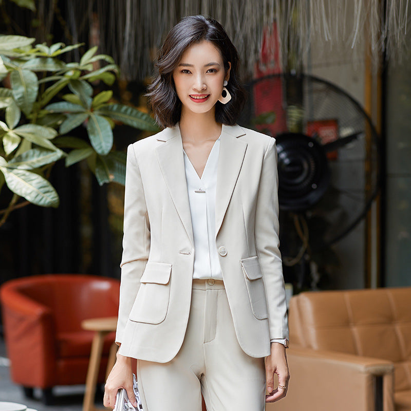 Interview Suit Women Casual Business Attire Women's Suit Fashion Autumn Clothes Two-Piece Set