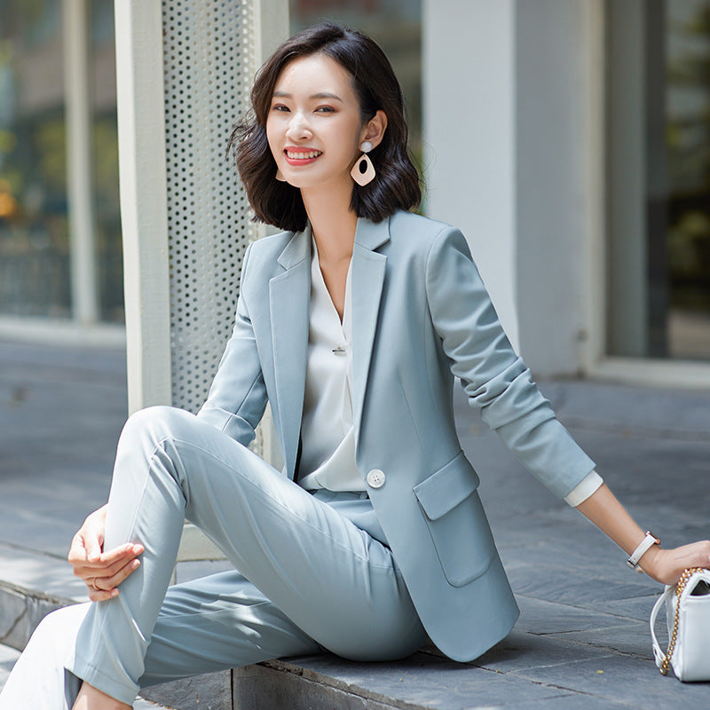 Interview Suit Women Casual Business Attire Women's Suit Fashion Autumn Clothes Two-Piece Set