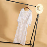 Coachella Music Festival Outfits Sexy Cutout Knitted Beach Dress Long Sleeve Sun Protection Clothing