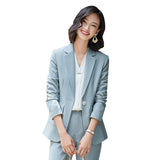 Interview Suit Women Casual Business Attire Women's Suit Fashion Autumn Clothes Two-Piece Set