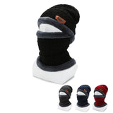 Winter Hats Knitted Wool Sleeve Cap Men's Winter Thickened Cotton Hat