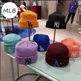Yankee And Dogers Winter Hat Autumn And Winter Embroidery Men And Women Winter Hat Ear Protection Beanie Hat