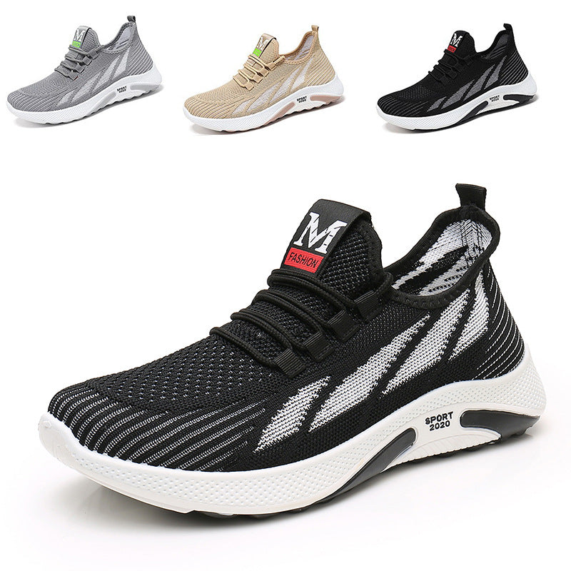 Men Sneakers Men Walking Shoes for Jogging Breathable Lightweight Shoes Men's Shoes Breathable Mesh Shoes Men's Mesh Sports and Leisure Running