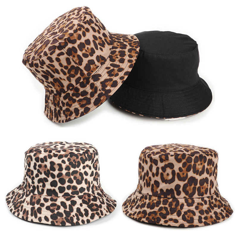 Bucket Hat Fishing Cap Cotton Print Fisherman Hat Printing Autumn And Winter Outdoor Casual Sun Hat