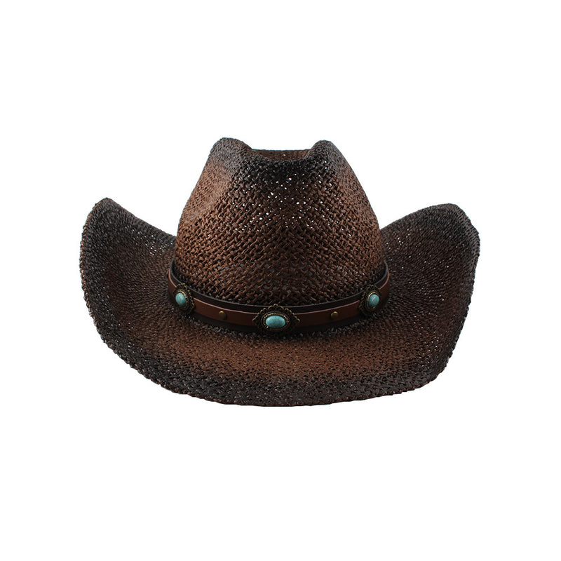 Beth Dutton Hat Hand-Woven Sun-Proof Sun-Proof Straw Hat for Women