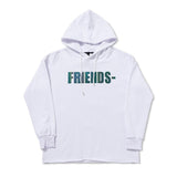 Vlone Hoodie Men'S Loose Oversize Couple Hooded Plus Size Sports Sweater
