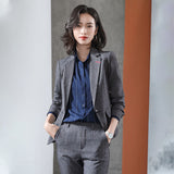 Interview Suit Women Suit Female Fall Winter Fashion Tooling