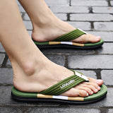 Flip Flops Summer Flip-Flops Beach Shoes Fashion Slippers Men's Slippers