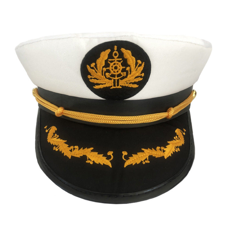 Captains Hat a Sailor's Cap Party Performance Captain Hat