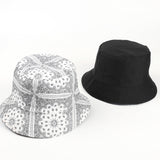 Bucket Hat Fishing Cap Cotton Print Fisherman Hat Hat Female Print