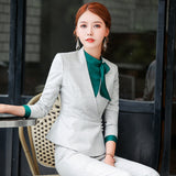 Interview Suit Women's Suit Women's Fashionable Autumn and Winter Overalls