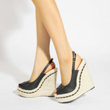 Platform Heels for Women Sandals Summer Platform High Heel Roman Women's Shoes