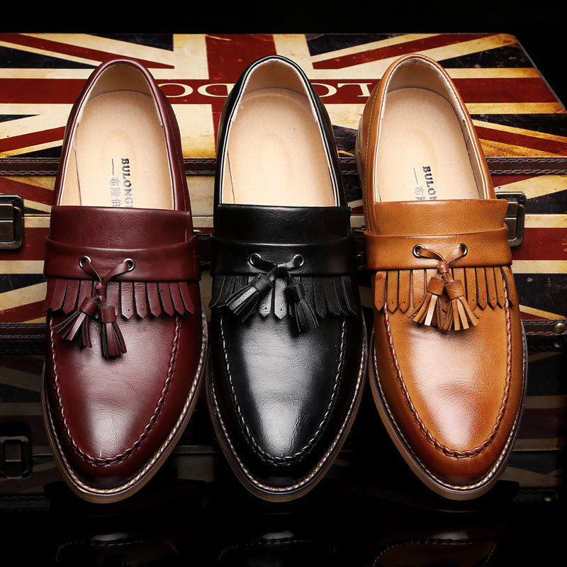 Men's Loafers Relaxedfit Slipon Loafer Men Shoes Men's Shoes Comfort and Casual plus Size Retro Sports Shoes