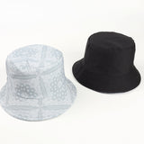 Bucket Hat Fishing Cap Cotton Print Fisherman Hat Hat Female Print