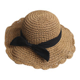 Summer Hats Women's Sun Hat Seaside Beach Sun-Proof Bucket Hat