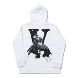 Vlone Hoodie Fall Winter Coat Hip Hop Hoodie Loose Men'S And Women'S Hoodie
