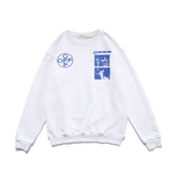 Off White T Shirt Male And Female Couples Wear Autumn And Winter Pullover Trendy Bottoming Shirt Coat