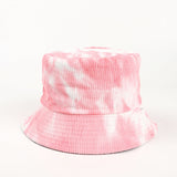 Bucket Hat Fishing Cap Cotton Print Fisherman Hat Female Autumn and Winter Wild Colorful Flowers