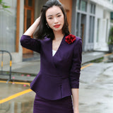 Interview Suit Women's Suit Women's Fashionable Autumn and Winter Overalls