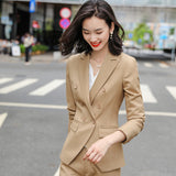 Interview Suit Women Autumn and Winter Suit Coat Women's Suit