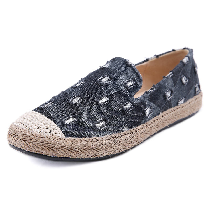 Fancy Sandals Autumn and Winter Bohemian Low-Top Comfortable Casual Flat Round Toe Fisherman Shoes