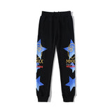 Bathing Ape Pant Casual Sports Thin Section Teenagers Pure Cotton Cartoon Trousers