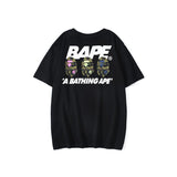 Bathing Ape T Shirt Summer Casual Short Sleeve T-shirt