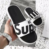 Men's Slides Non Slip Shoes Indoor Outdoor Fashion Indoor Sandals for Men