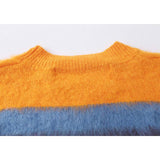 Off White Sweater Pullover Sweater Casual Sweater Men'S Clothing Owt
