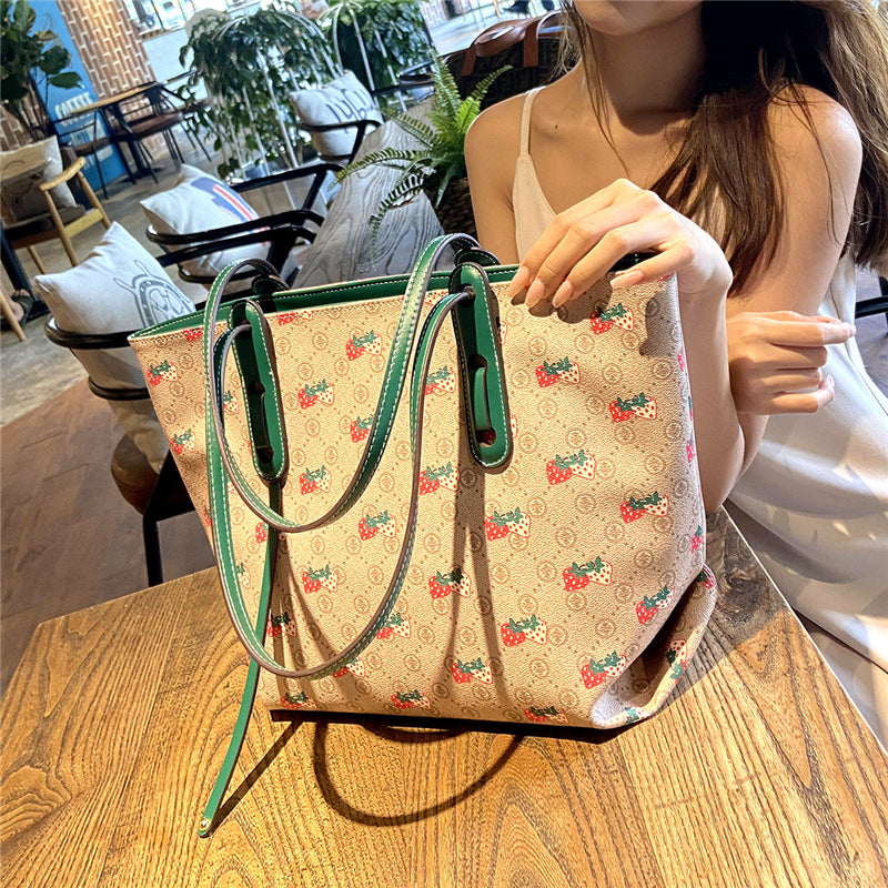 Strawberry Bags Bag Fashion Summer Strawberry Printing