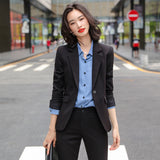 Interview Suit Women Autumn and Winter Fashion Suit Work Clothes