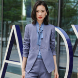 Interview Suit Women Fall Winter Fashion Work Clothes