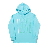Vlone Hoodie Coat Hip Hop Loose Men'S And Women'S Hooded Sweater