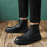 Men's Boots Work Boot Men Casual Hiking Boots Vintage Boots for Men