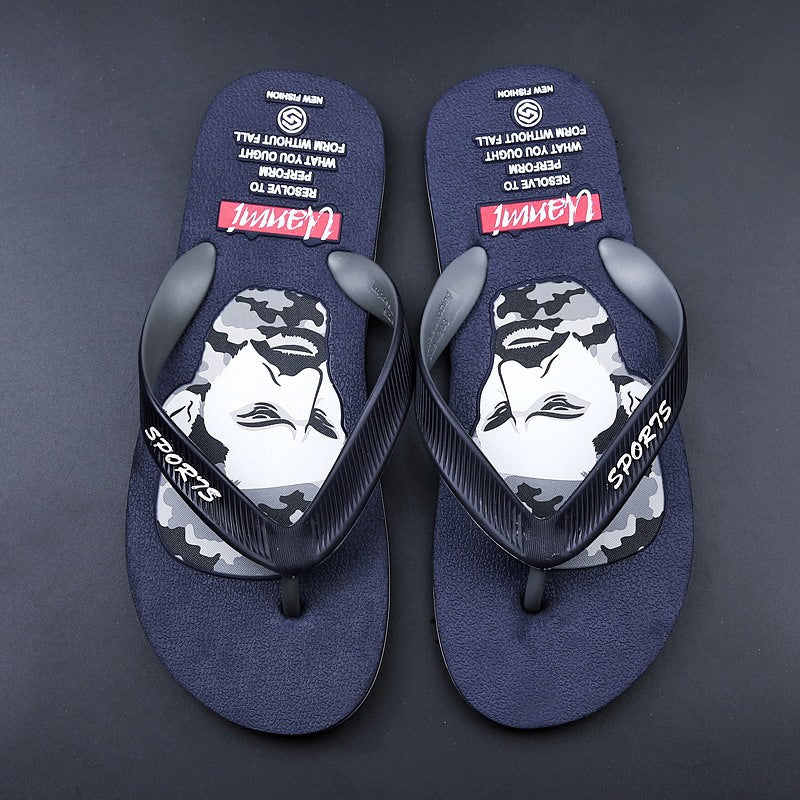 Men Slippers Non Slip Shoes Indoor Outdoor Summer Cool Outdoor Beach Men