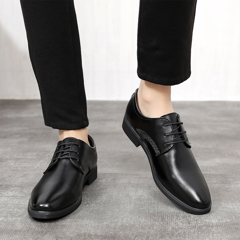 Men's Dress Shoes Classic Leather Oxfords Casual Cushioned Loafer Men's Formal Casual Shoes