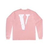 Vlone Sweatshirt Spring And Autumn Printed Long Sleeve Men And Women Allmatching Sweater