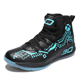 Basketball Shoes Men's High-Top Shoes Breathable Running Shoes Sneakers