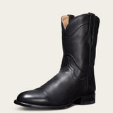 Western Shoes Men's Shoes Autumn Short Boots Mid-Calf Low Heel Men's Boots