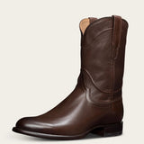 Western Shoes Men's Shoes Autumn Short Boots Mid-Calf Low Heel Men's Boots
